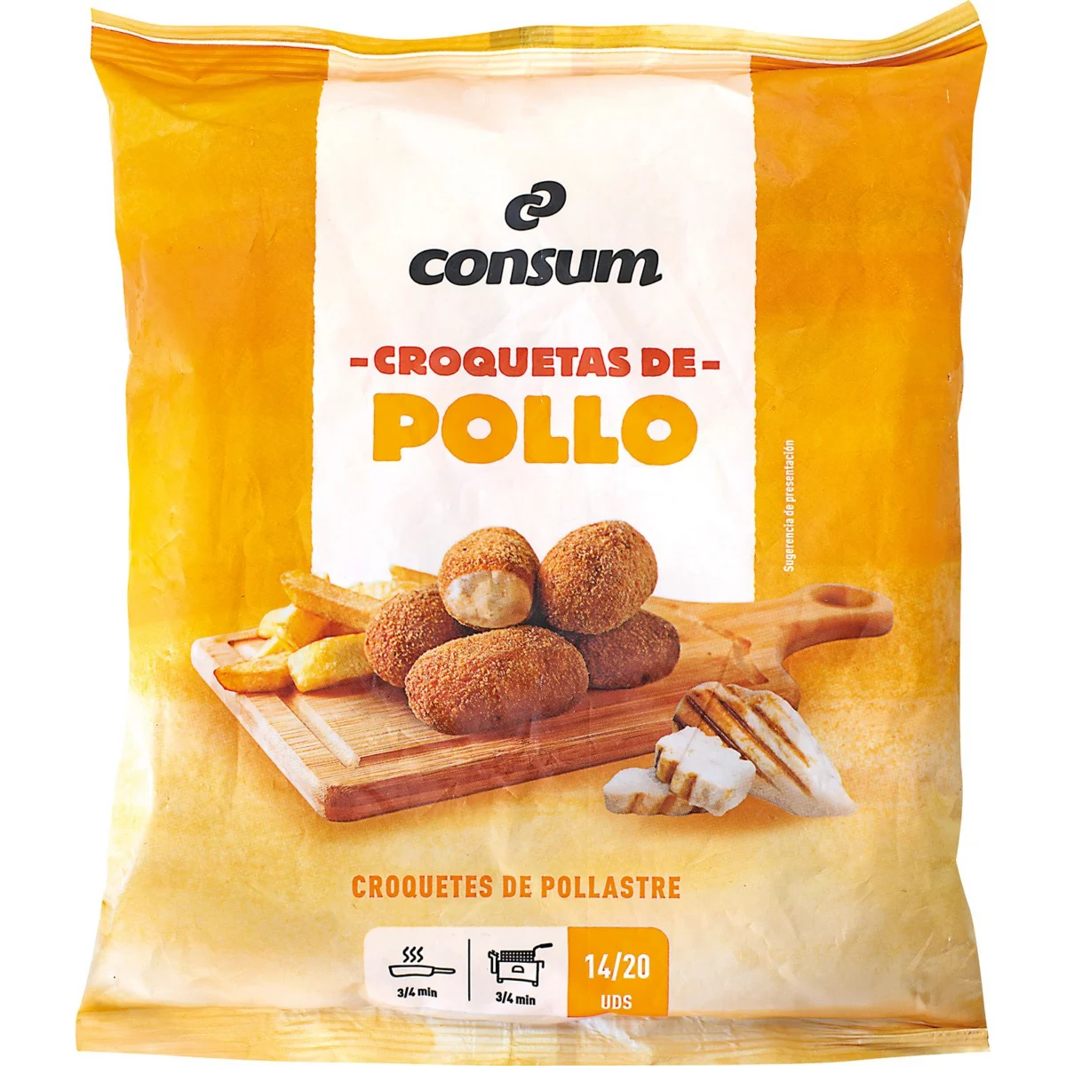 Croqueta de pollastre Consum