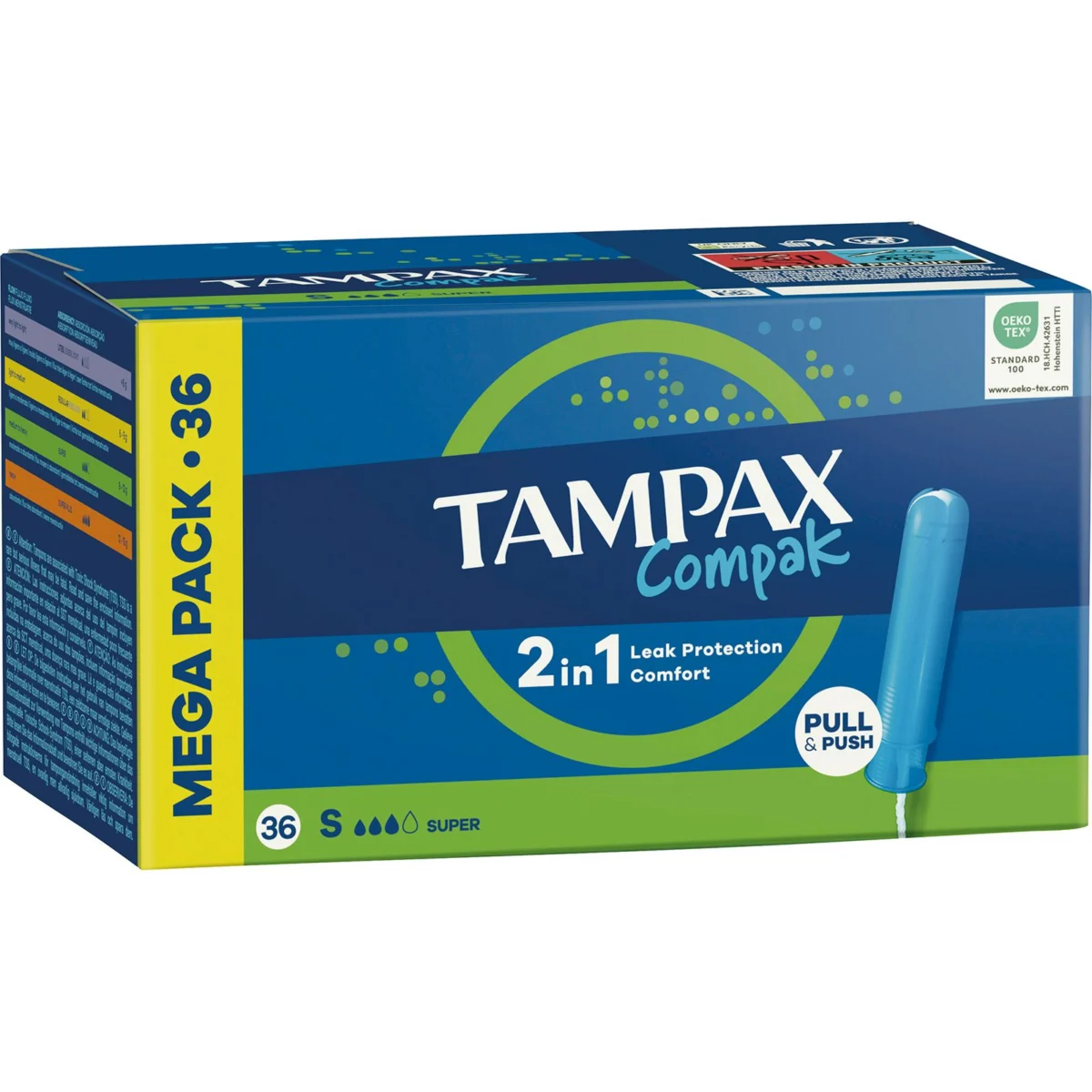 Tampón Compak Super Tampax