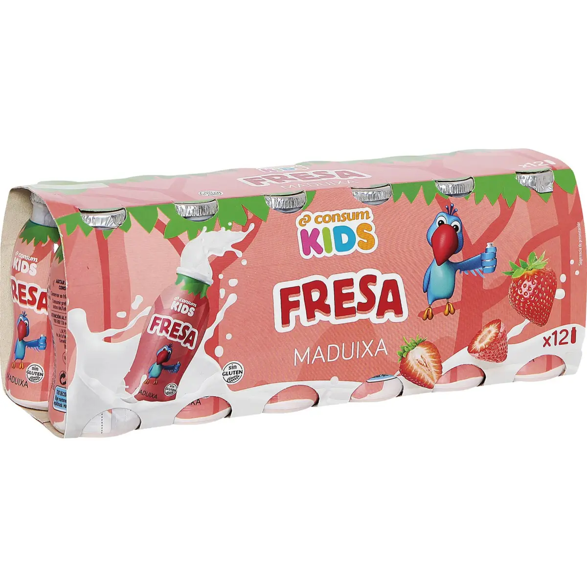 Bebida Láctea con Fresa Consum