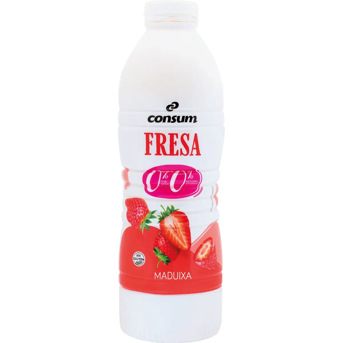 Yogur Líquido 00% con Fresa Consum