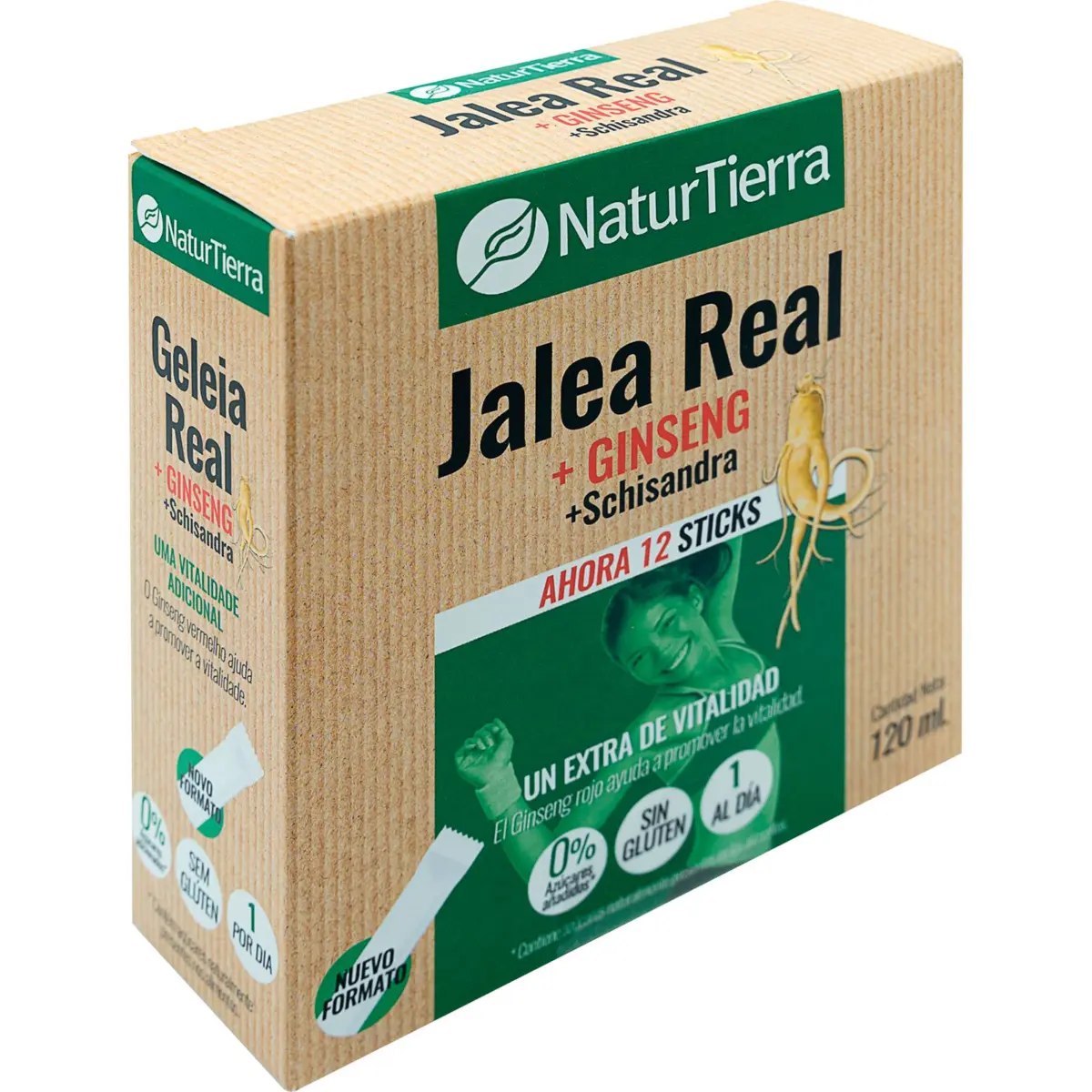 Royal Jelly with Ginseng for Vitality and Energy Naturtierra