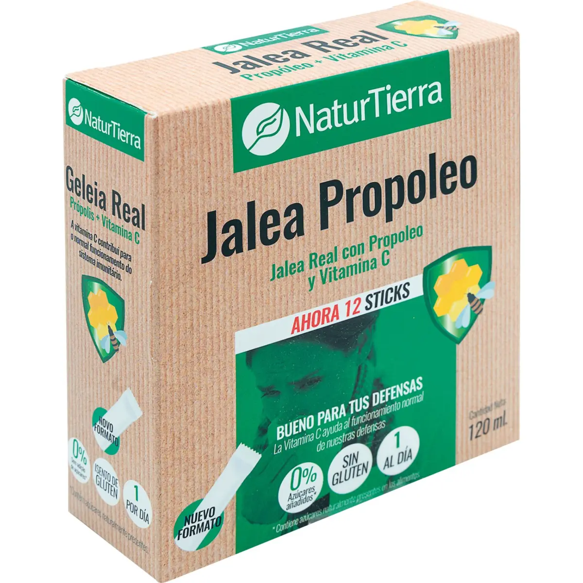 Jalea Real con Propóleo Caja 12 Unidades Naturtierra