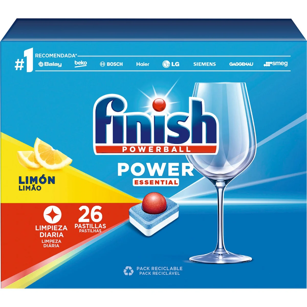 Essential Dishwasher Tablets Finish