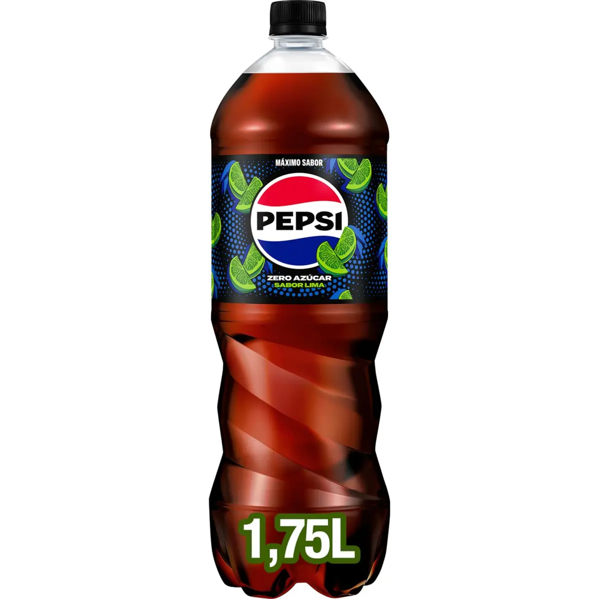 Pepsi-Cola Cola Zero Limette PET-Flasche