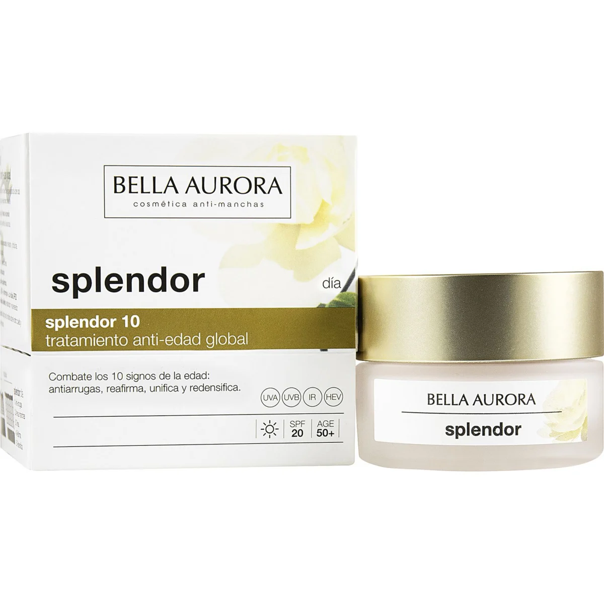 Crema de dia antiedat Splendor 10 Bella Aurora