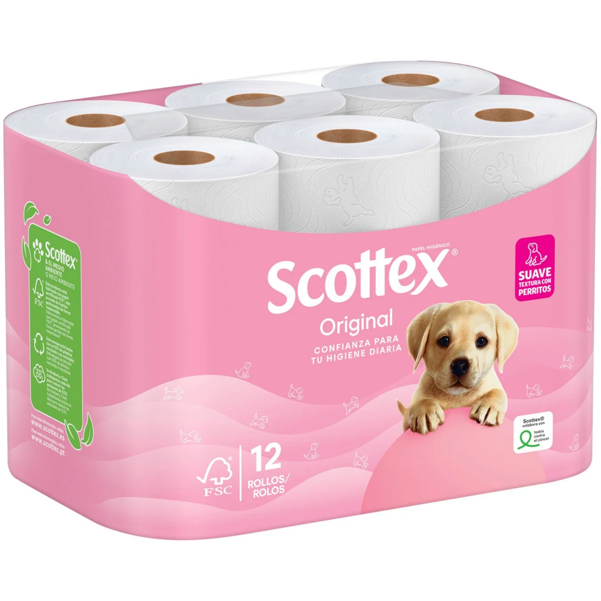 Higiénico Doble Capa Original Scottex