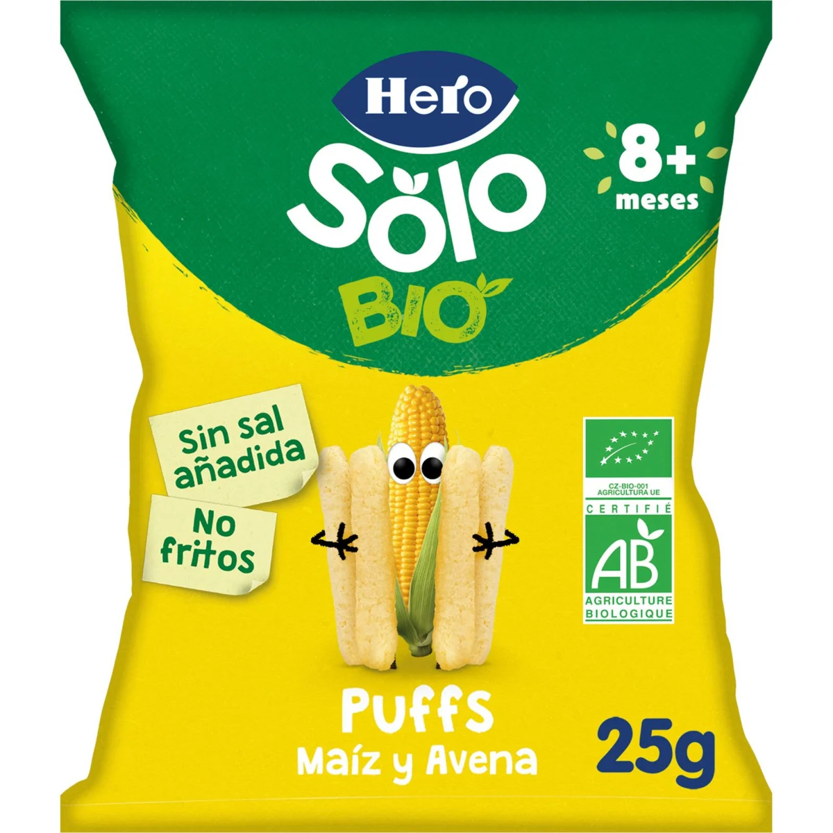 Corn and Oat Puffs Solo Eco Hero