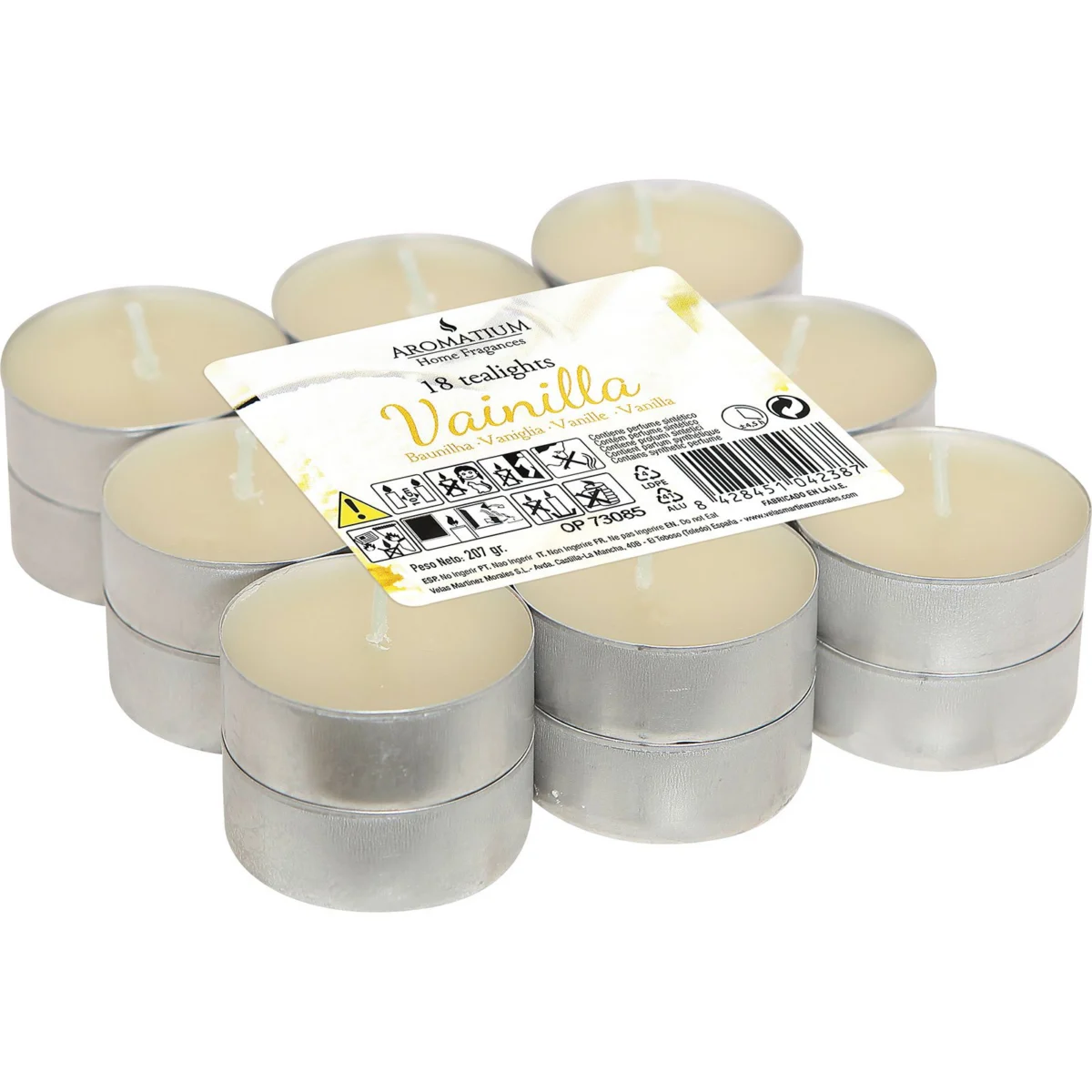 Teelichter mit Vanilleduft Aromatium