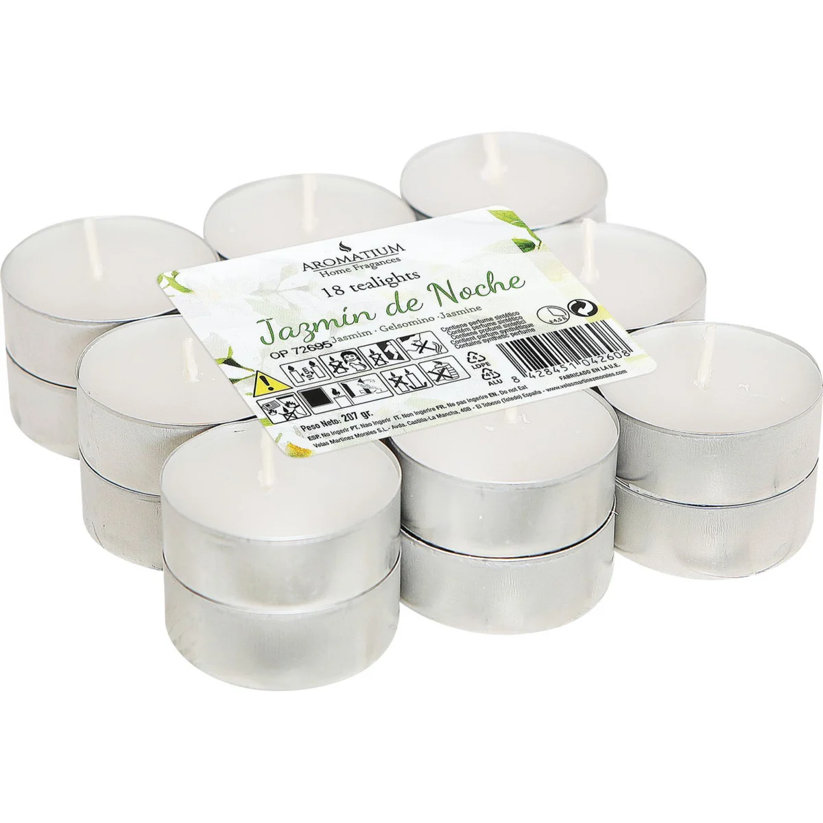 Pack de Tealights Jazmín Aromatium