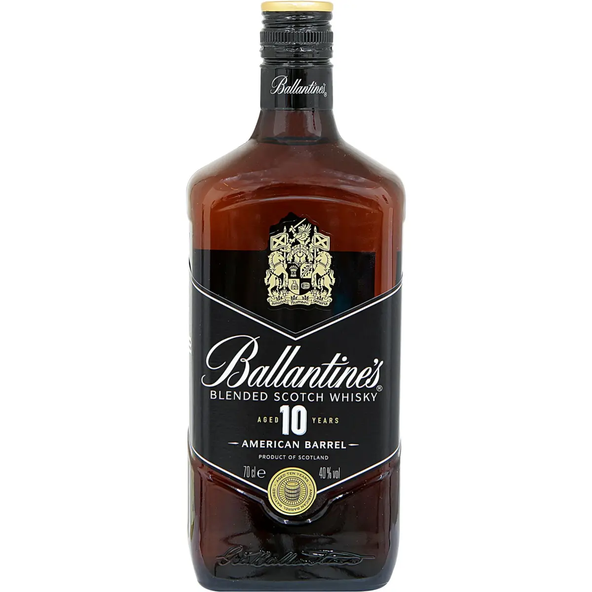 Whisky Scotch 10 Años Ballantines