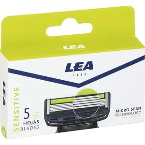 Сменный блок Sensitive 5 лезвий Lea