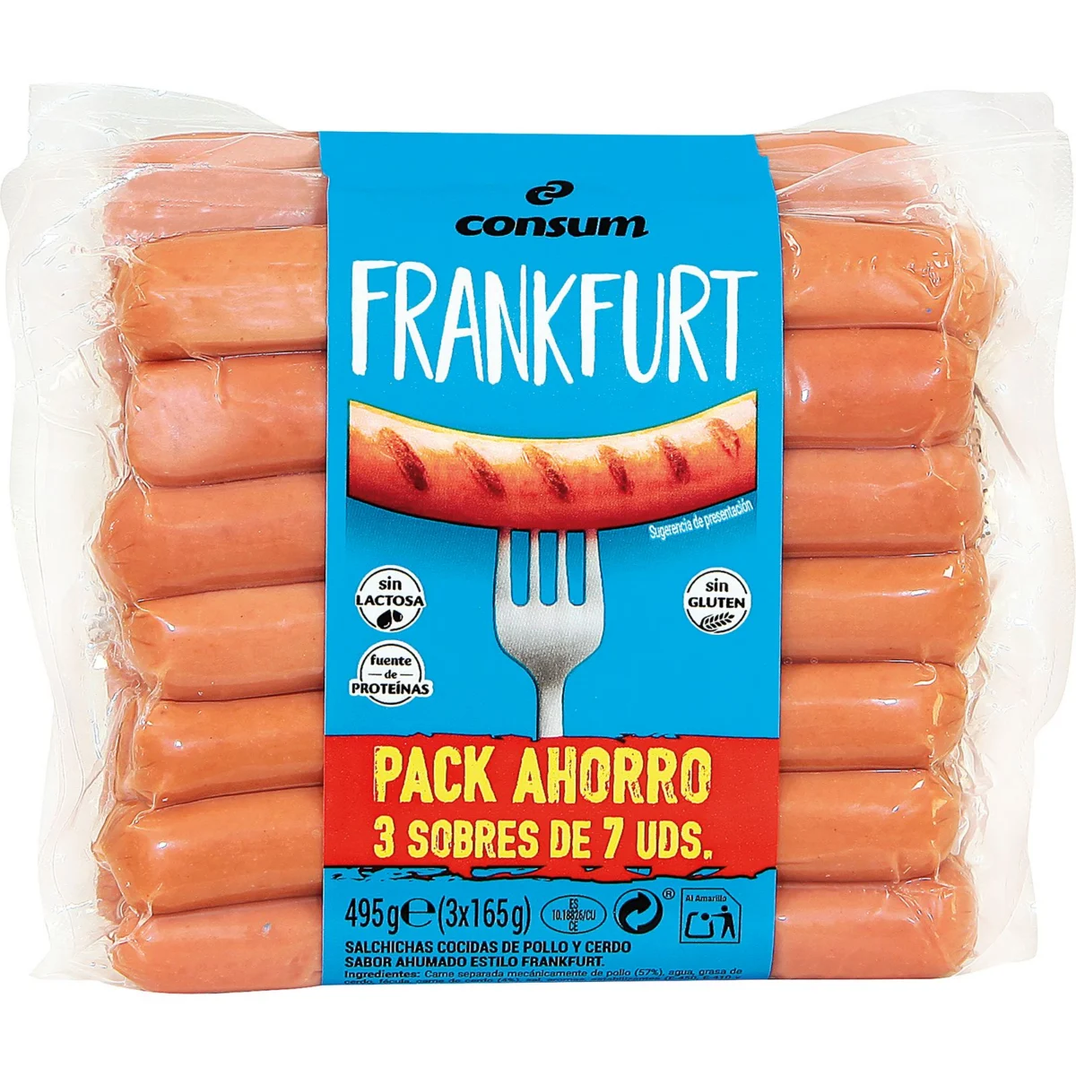 Frankfurter Würstchen mit Rauchgeschmack Consum