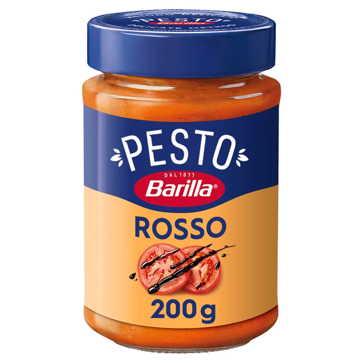 Pesto rosso amb vinagre balsàmic de Mòdena Barilla