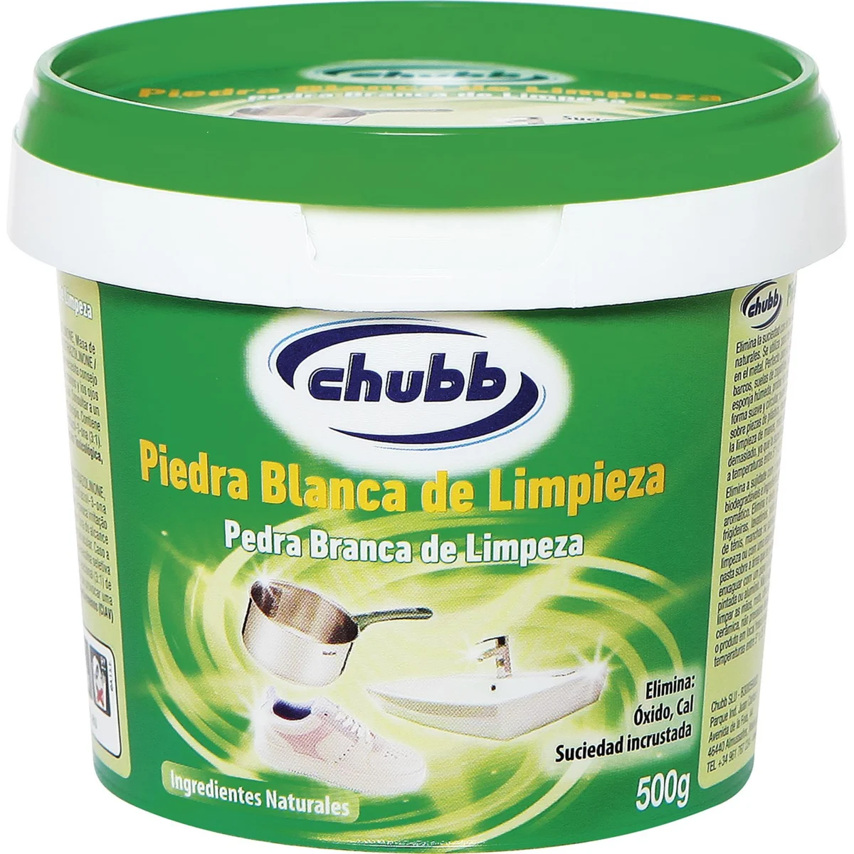 Белый чистящий камень Chubb