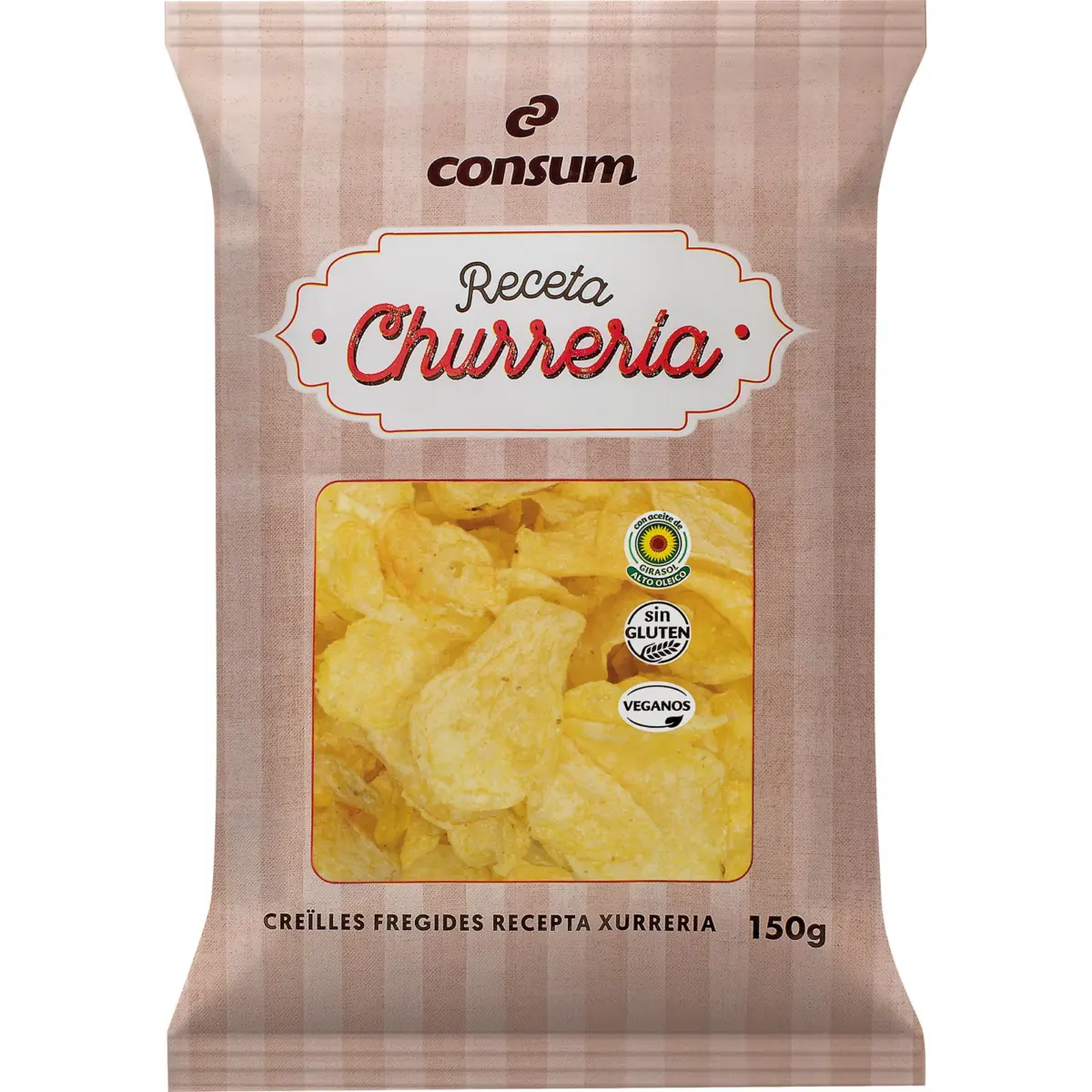 Patates de xurreria, bossa Consum