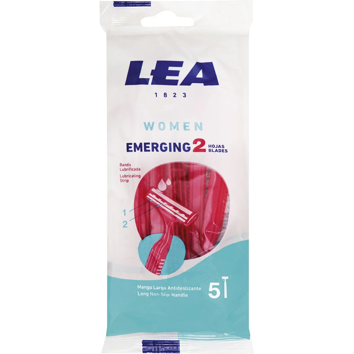 Rasoir jetable Lea Women Emergin, 2 lames