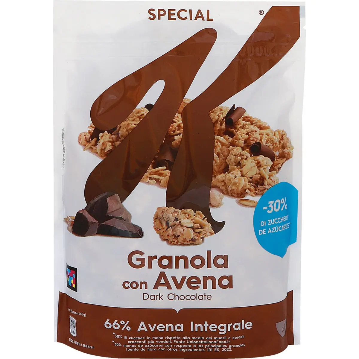 Granola amb civada i xocolata negra Special K