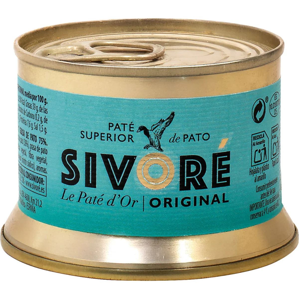 Paté superior d’ànec francès Sivoré