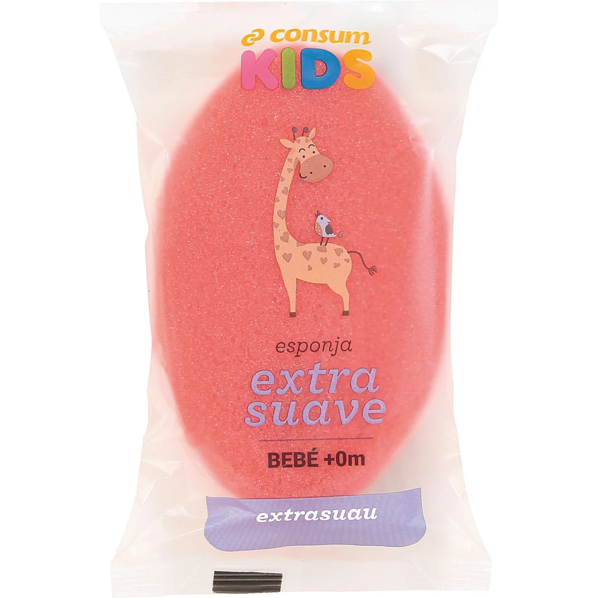 Éponge de bain extra-douce pour bébé Consum Kids