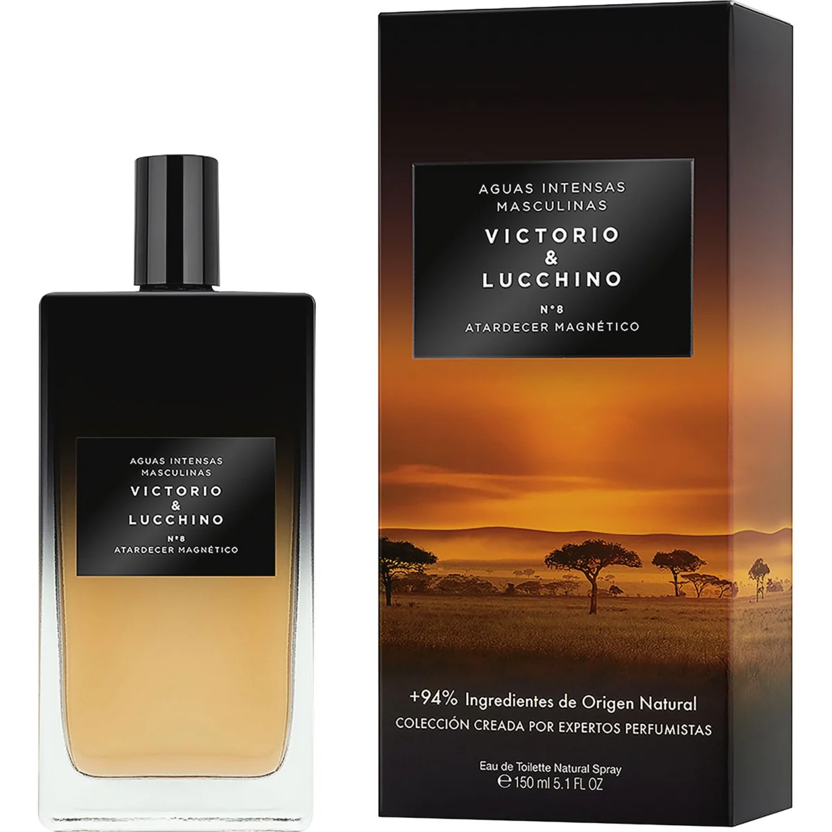 Herren-Eau de Cologne Nº8 Atardecer Magnético V&L