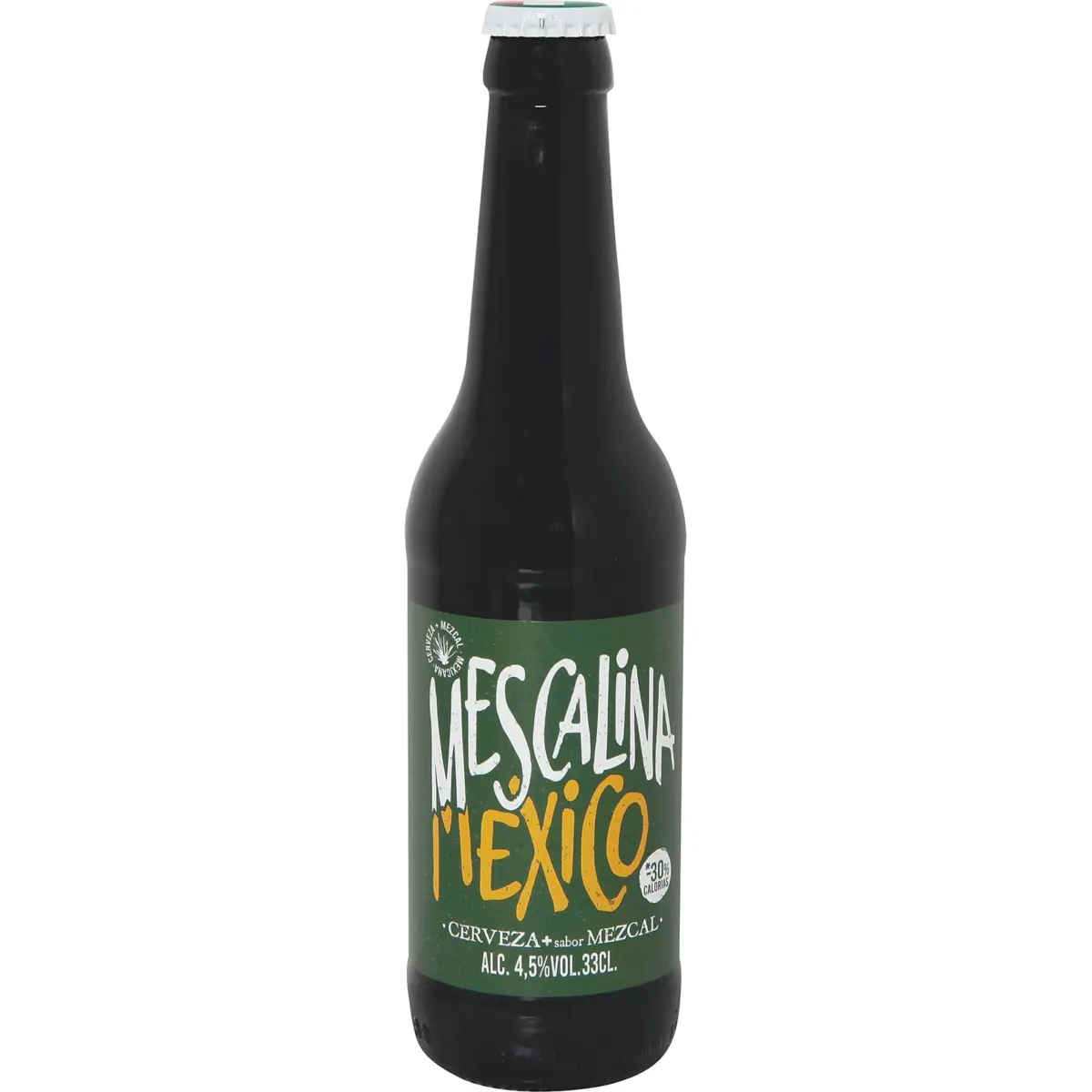 Bier mit Mezcalgeschmack Manito, Flasche