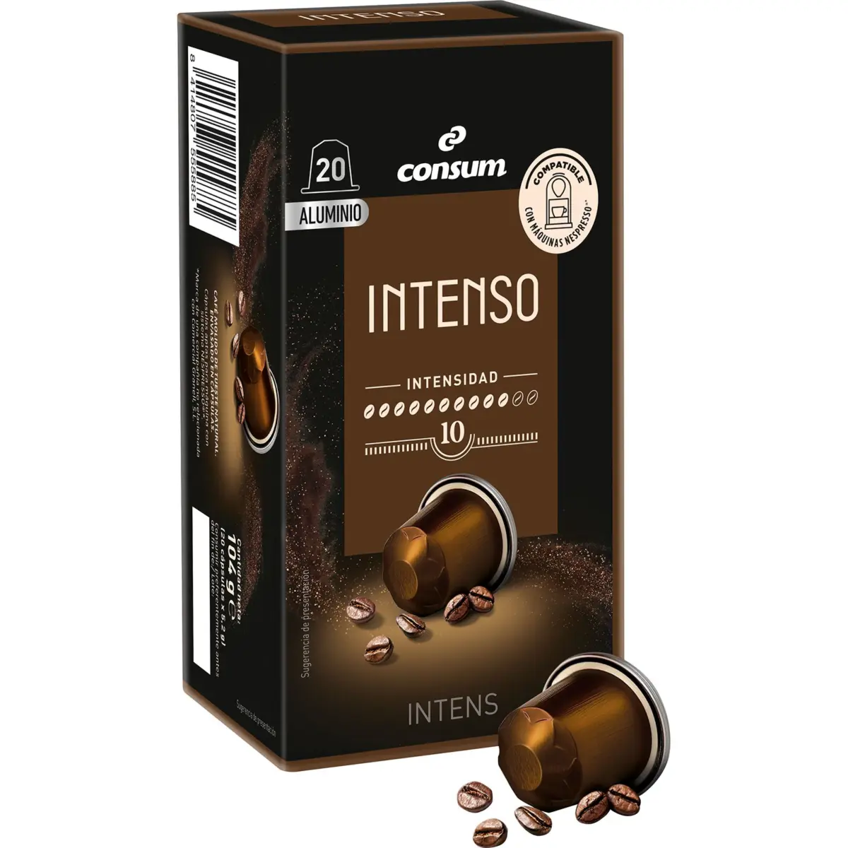 Café Intenso 20 Cápsulas Consum