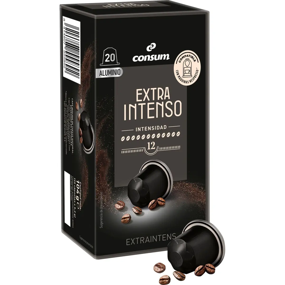 Cafè extra intens, 20 càpsules Consum