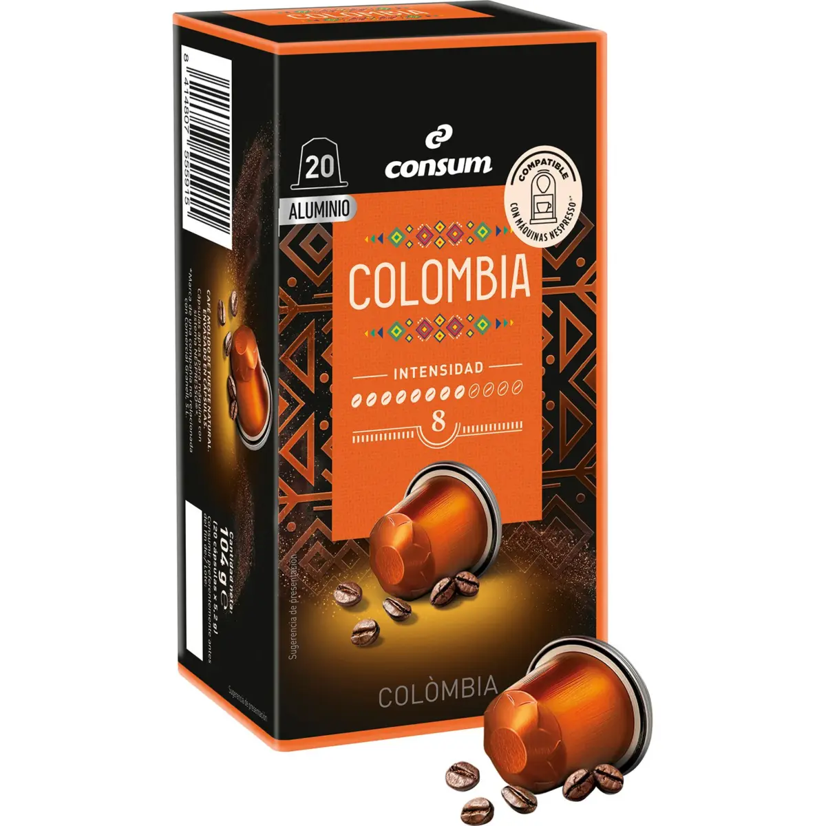 Colombia Coffee, 20 Capsules Consum