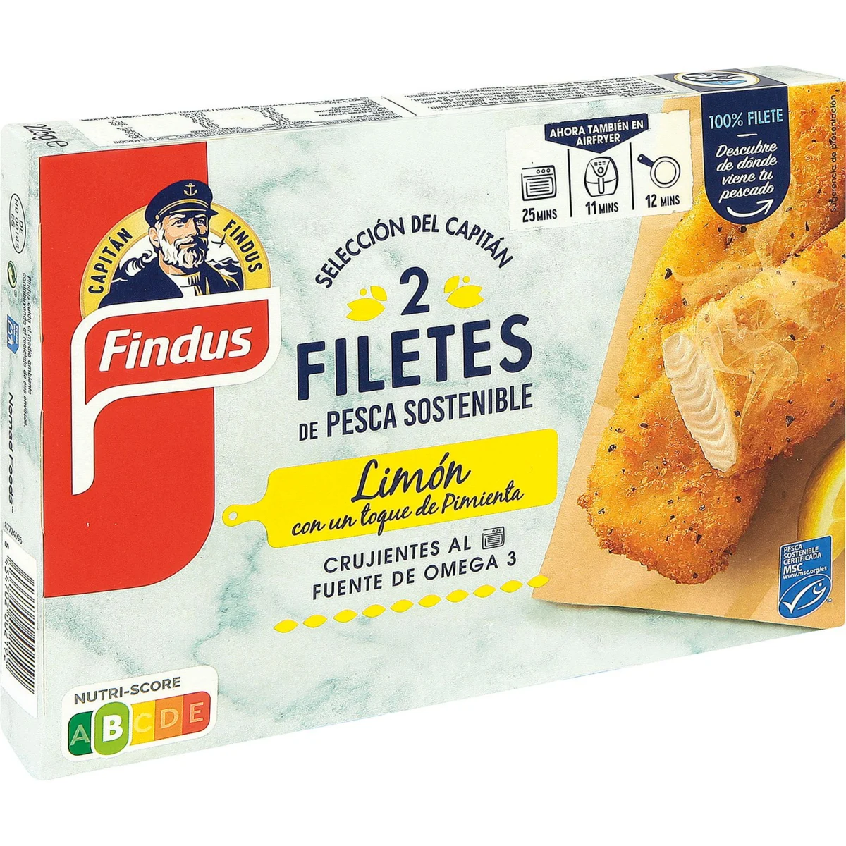 Рыбное филе с лимоном Findus
