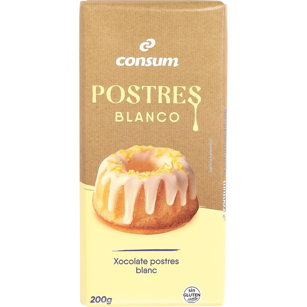 Chocolate Blanco Postres Consum