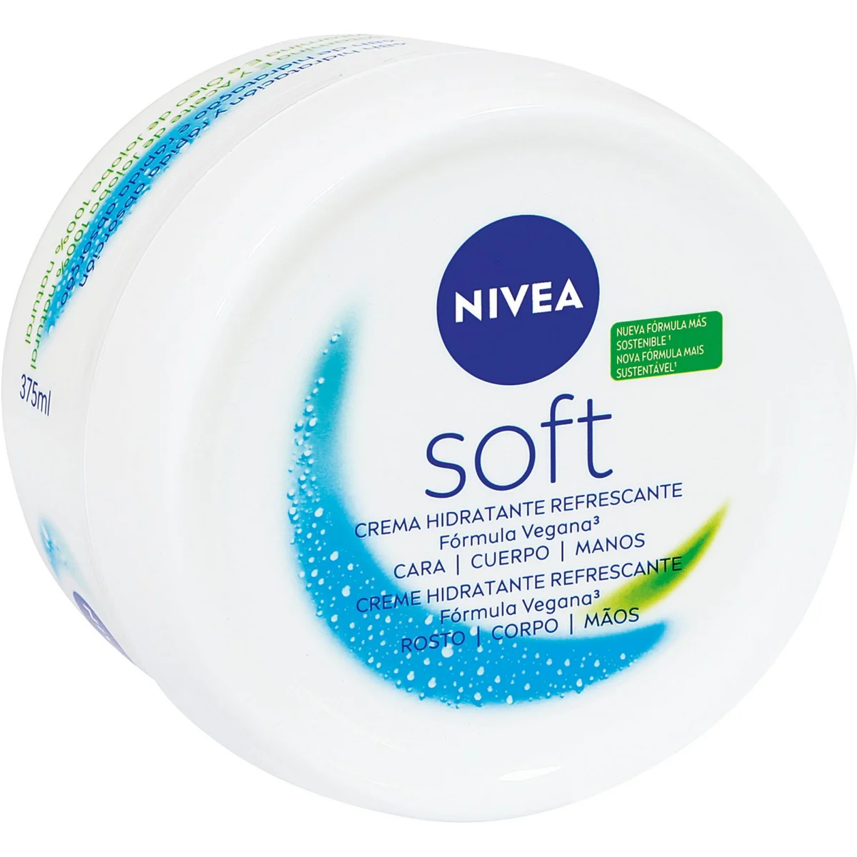 Crème hydratante douce pour le visage, le corps et les mains Nivea