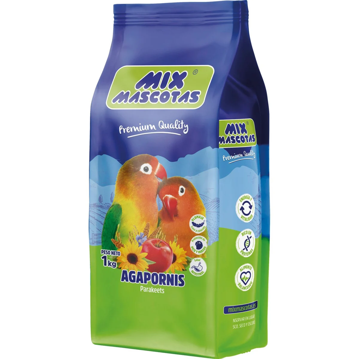 Menu pour inséparables Mix Mascotas