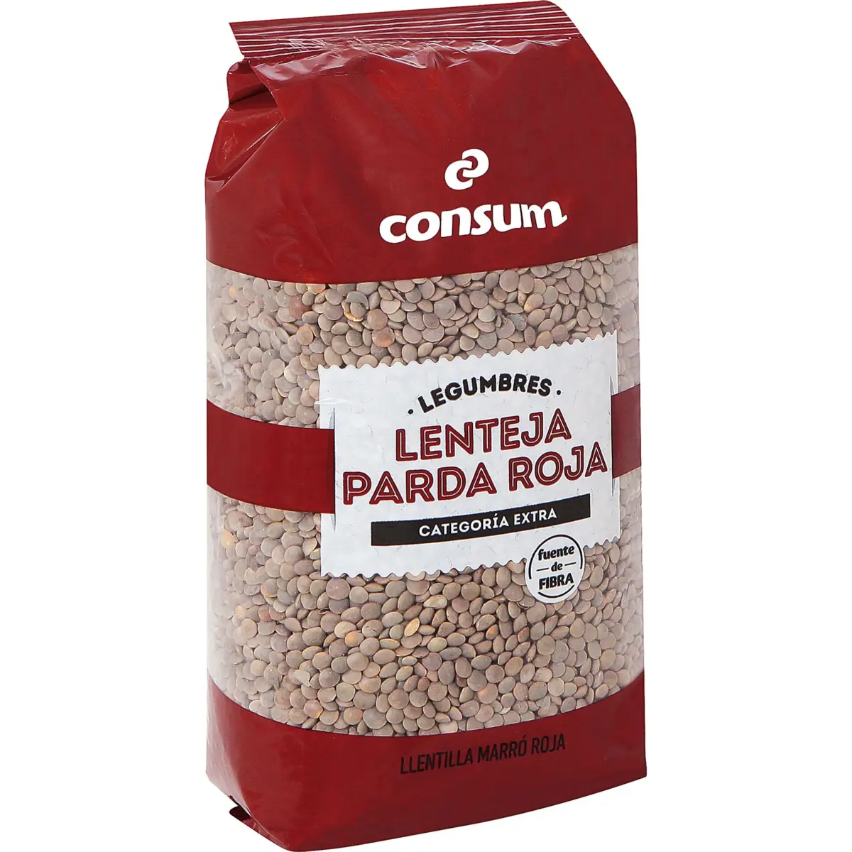 Red-brown lentils Consum