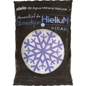 Hielo Picado Agua Mineral Hielium
