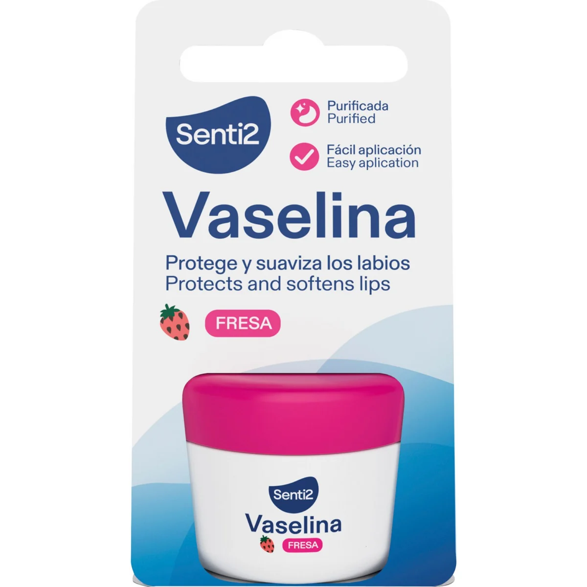 Lippenvaseline Erdbeere im Tiegel Senti-2