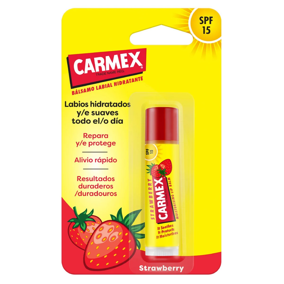 Lippenpflegestift Erdbeere Carmex