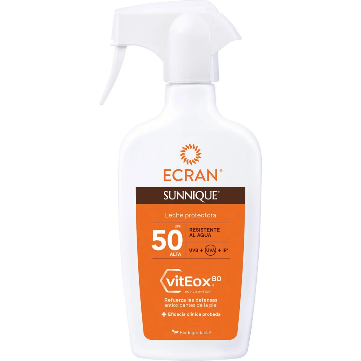 Esprai solar amb pistola SPF50 Ecran