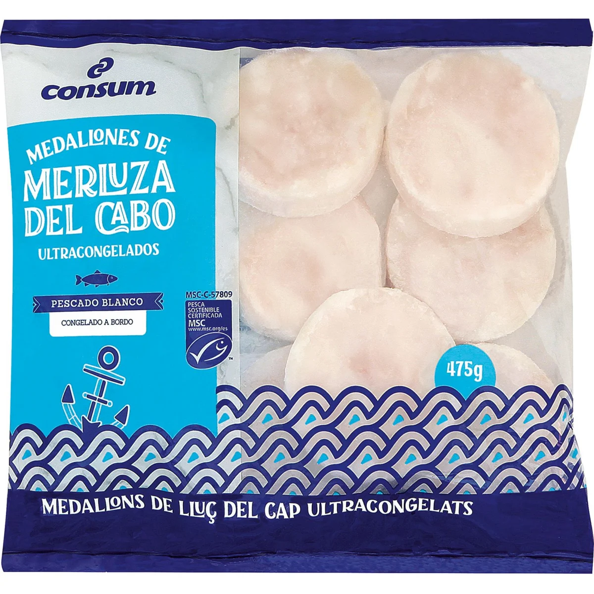 Medallons de lluç del Cap MSC Consum