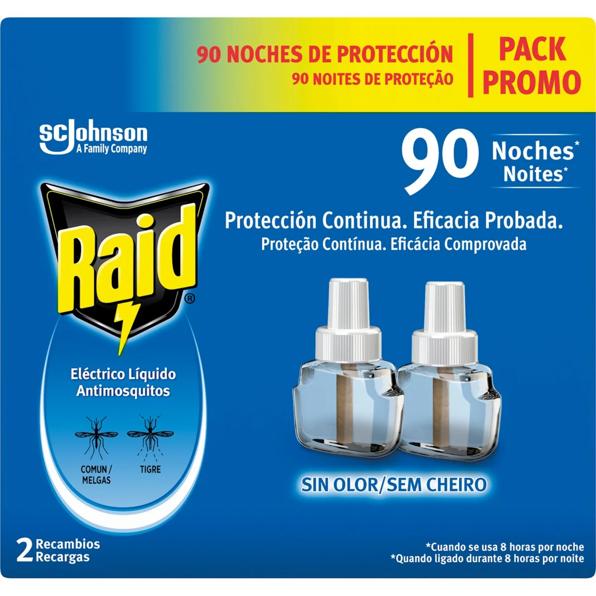 Recanvi per a insecticida elèctric Raid