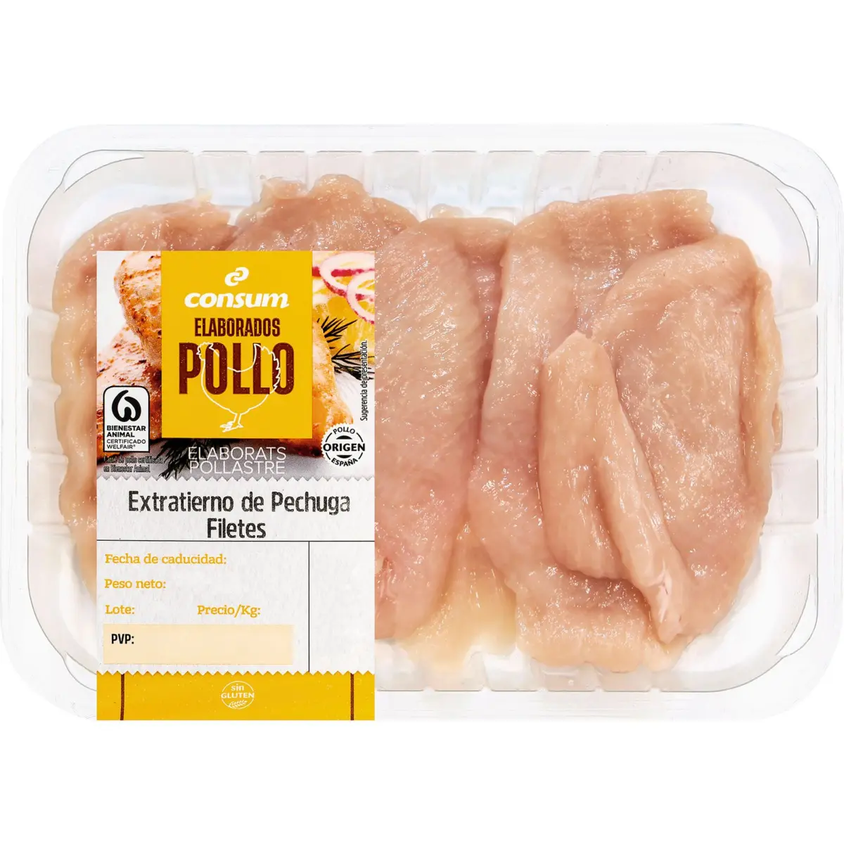 Filet de poitrine de poulet extra tendre Consum