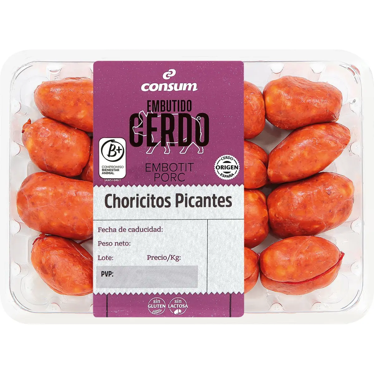 Scharfe Mini-Chorizos Consum