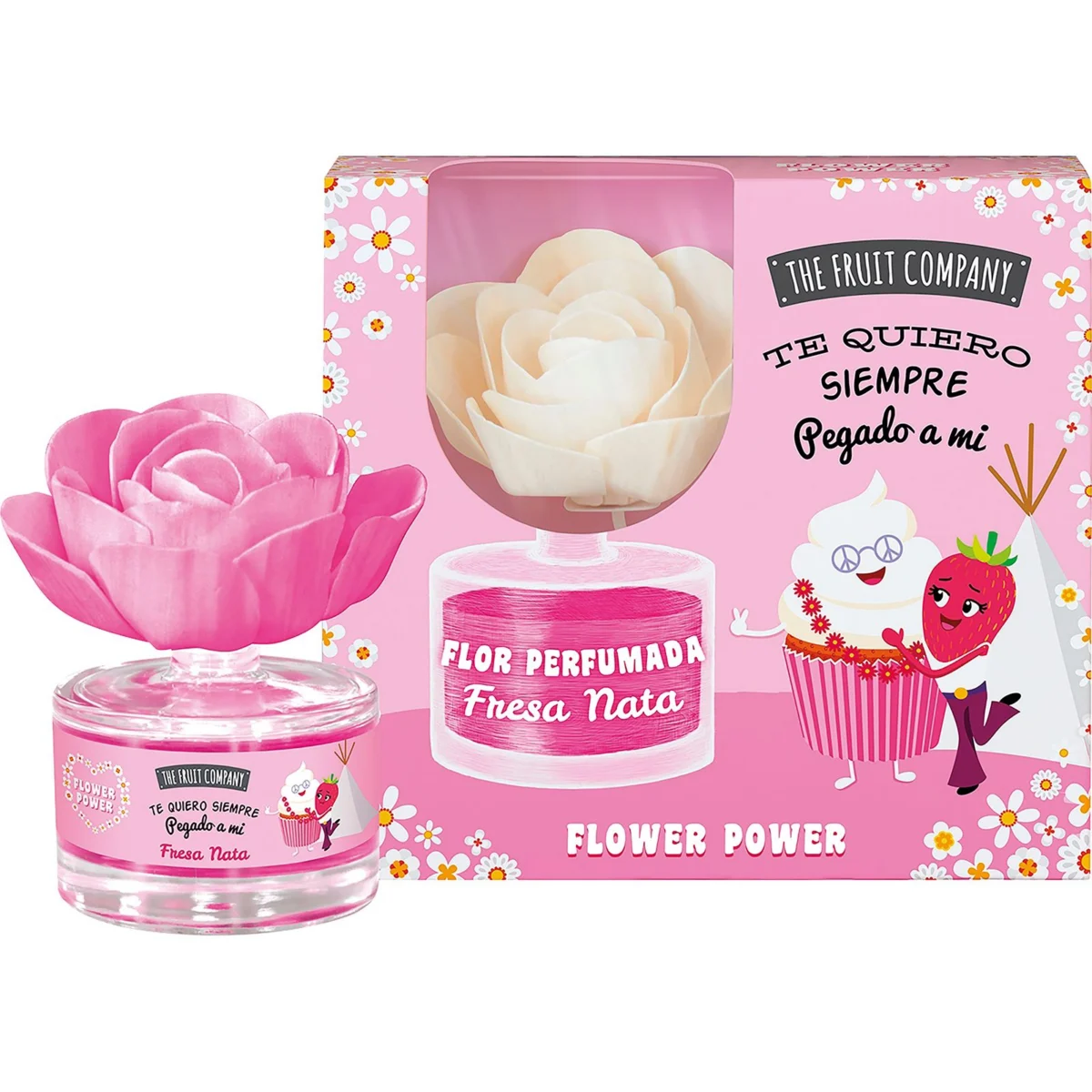 Blumen-Lufterfrischer Erdbeere und Sahne The Fruit C