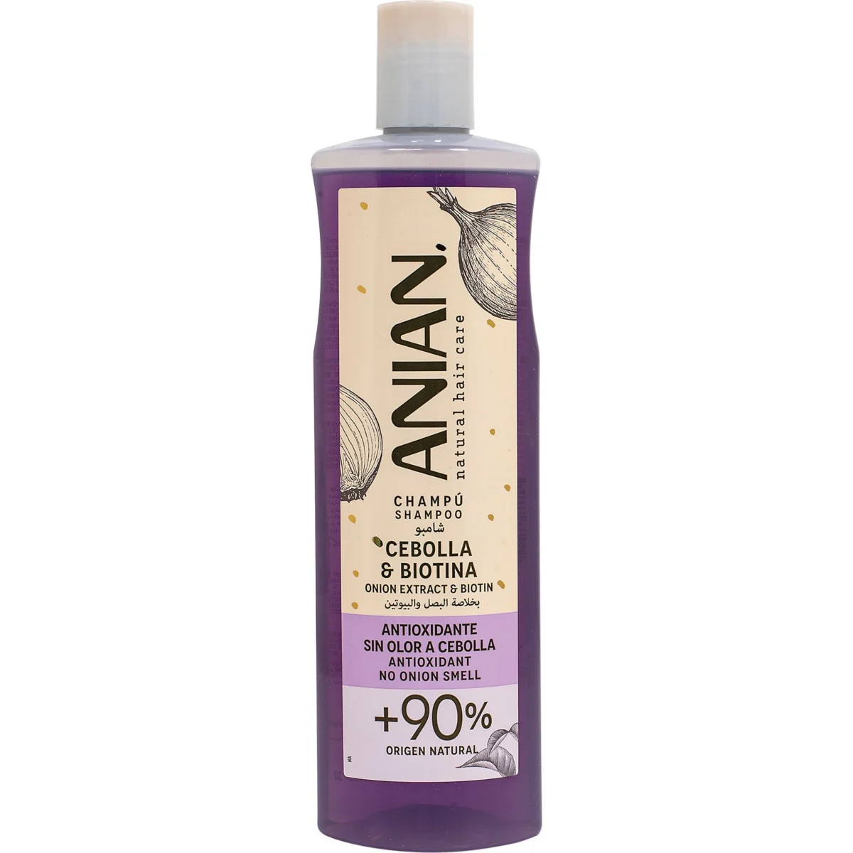 Shampoo mit Zwiebel und Biotin Anian