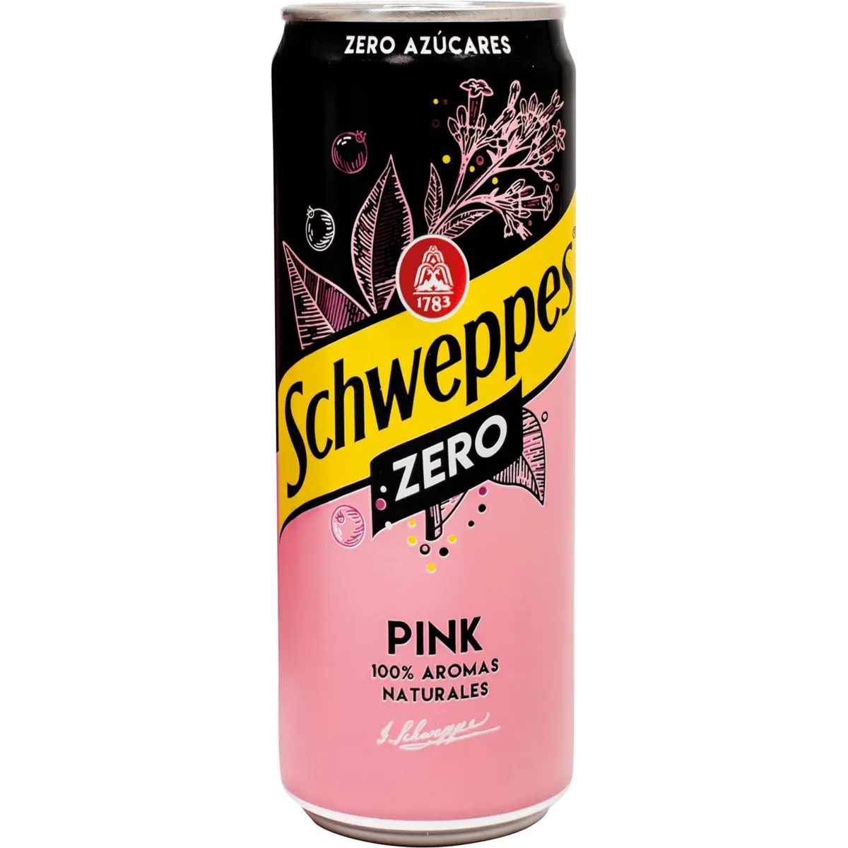 Tónica Pink Zero Lata Schweppes