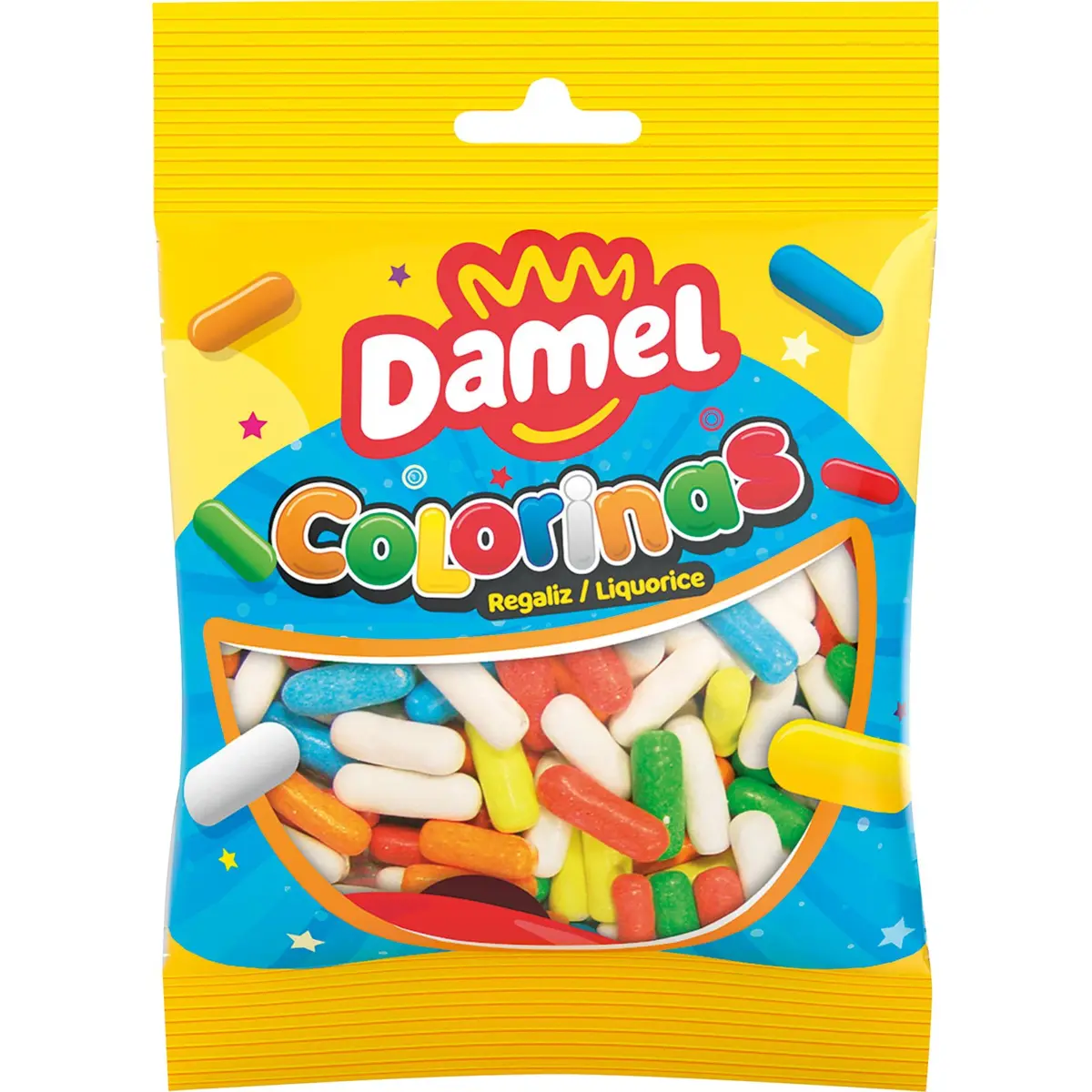 Coloured liquorice Damel