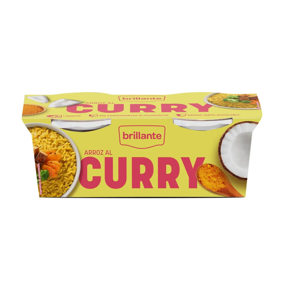 Riz au curry Brillante