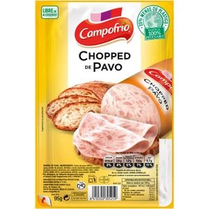 Индюшиная колбаса Chopped без лактозы Campofrío