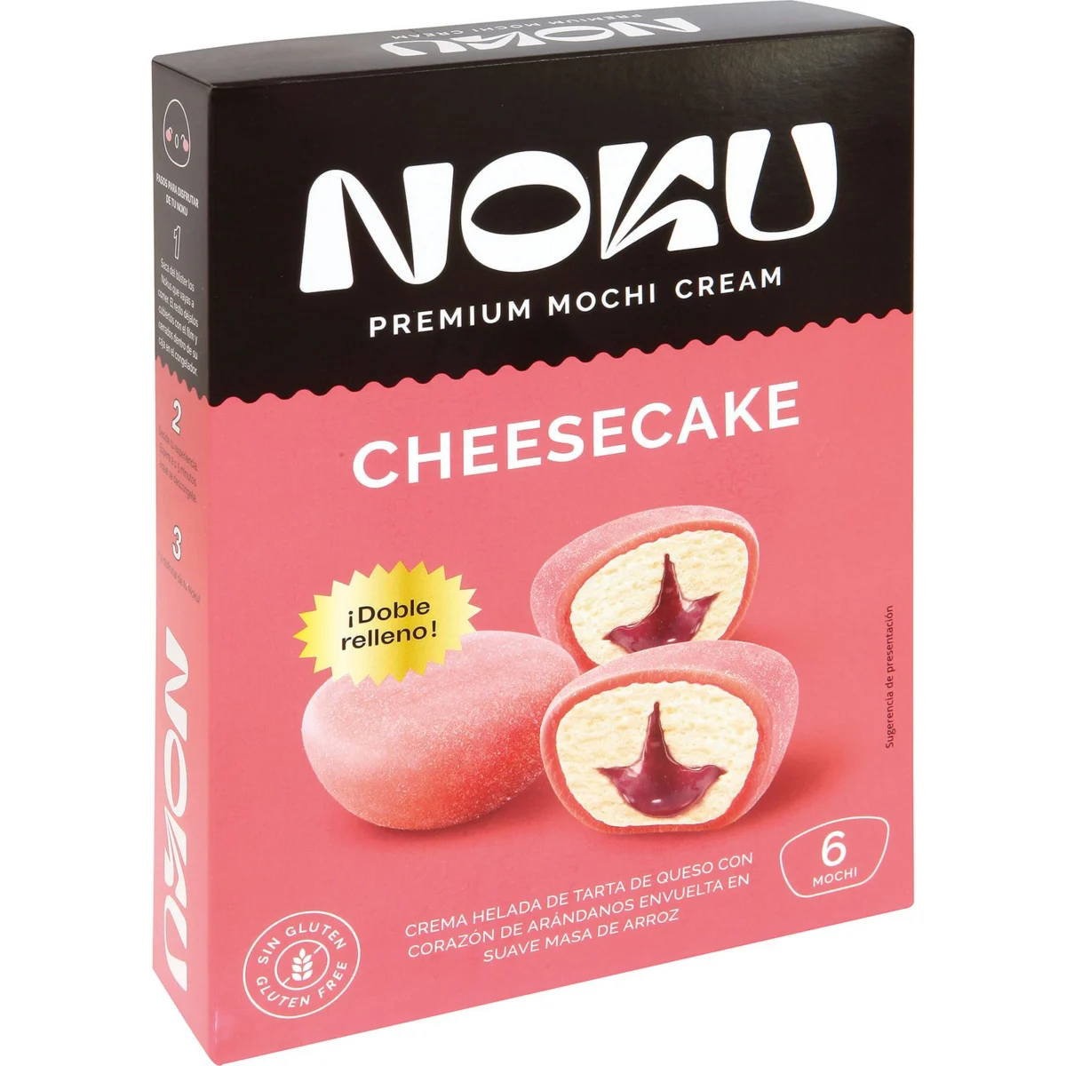 Cheesecake Mochi, 6 Units Noku