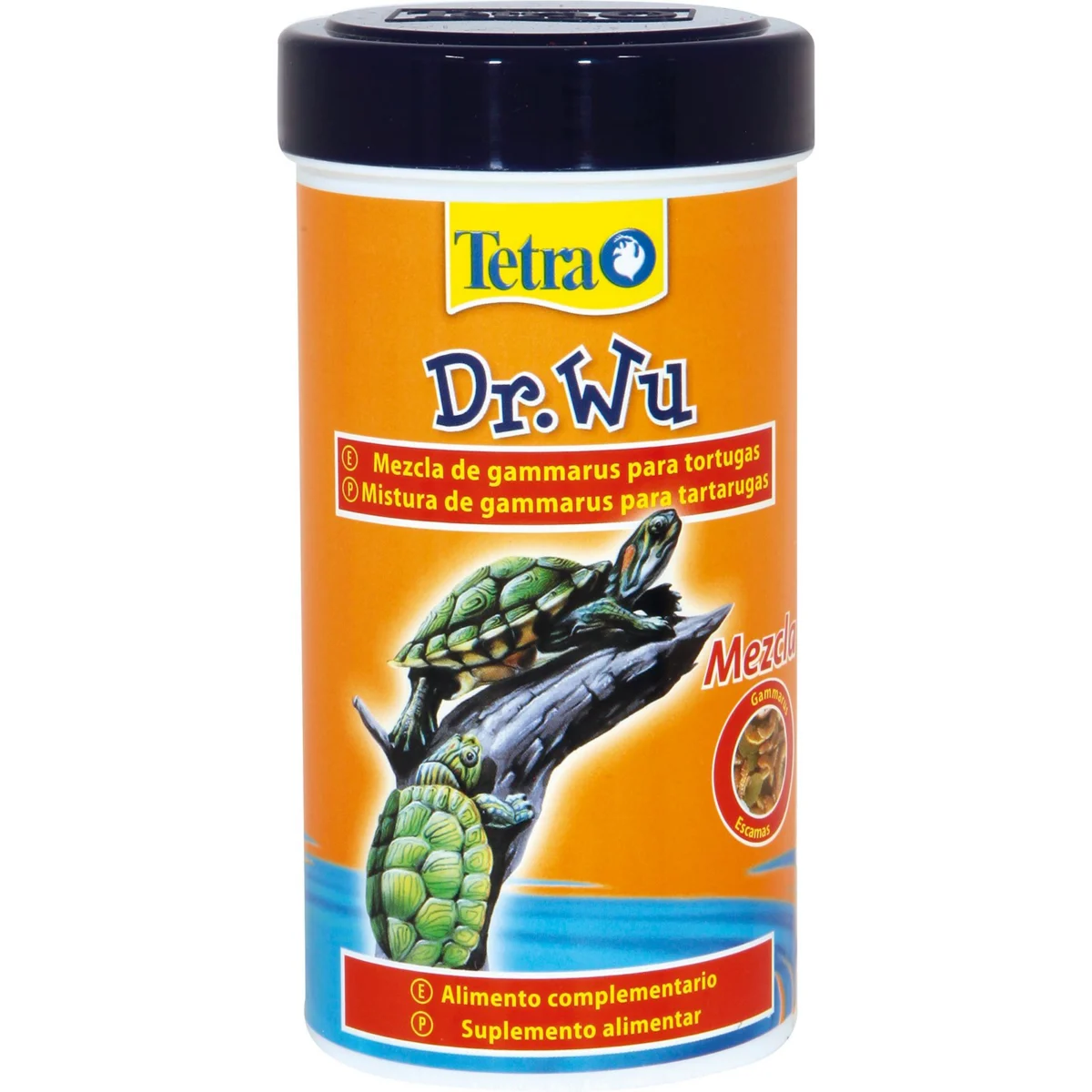 Turtle menu Dr.Wu with Gammarus Tetra
