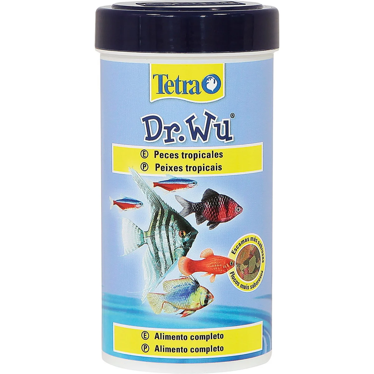 Menú per a peixos tropicals Dr. Wo Tetra